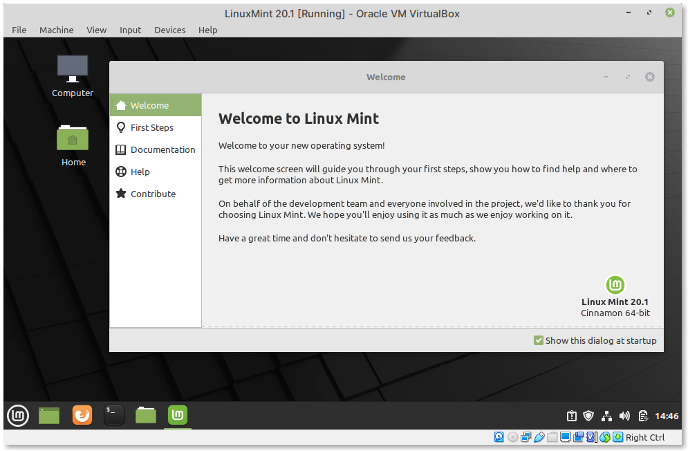 ../../_images/virtualbox-mint-welcome.png